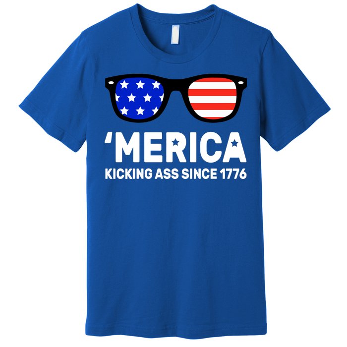 America Kicking Ass Since 1776 Premium T-Shirt