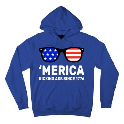 America Kicking Ass Since 1776 Tall Hoodie