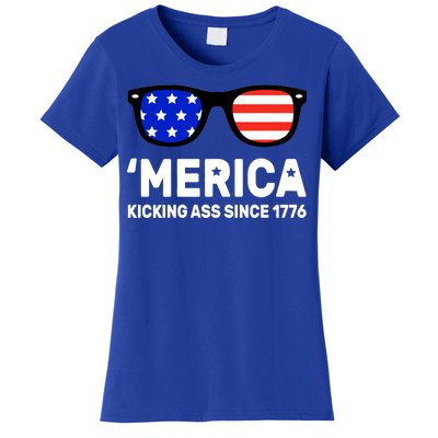 America Kicking Ass Since 1776 Women's T-Shirt