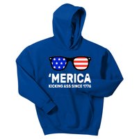 America Kicking Ass Since 1776 Kids Hoodie