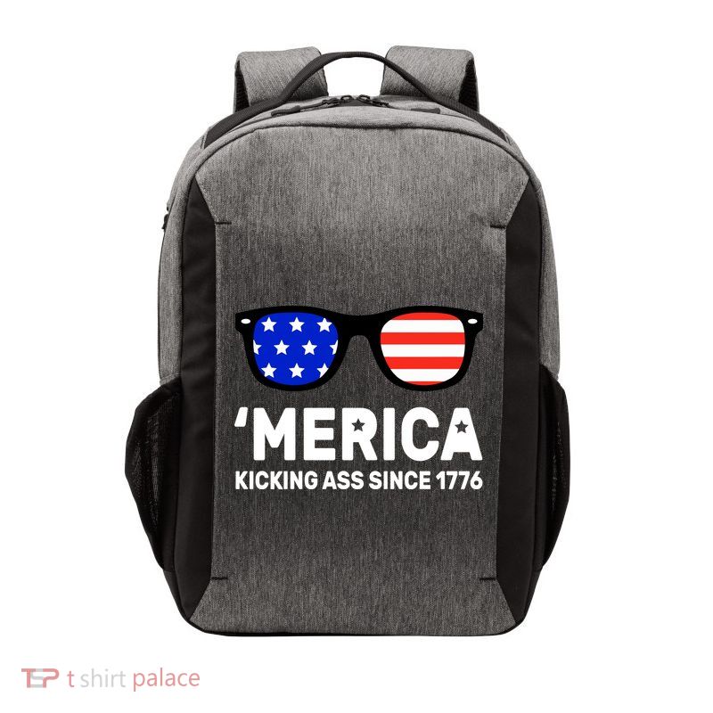 America Kicking Ass Since 1776 Vector Backpack