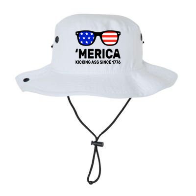 America Kicking Ass Since 1776 Legacy Cool Fit Booney Bucket Hat