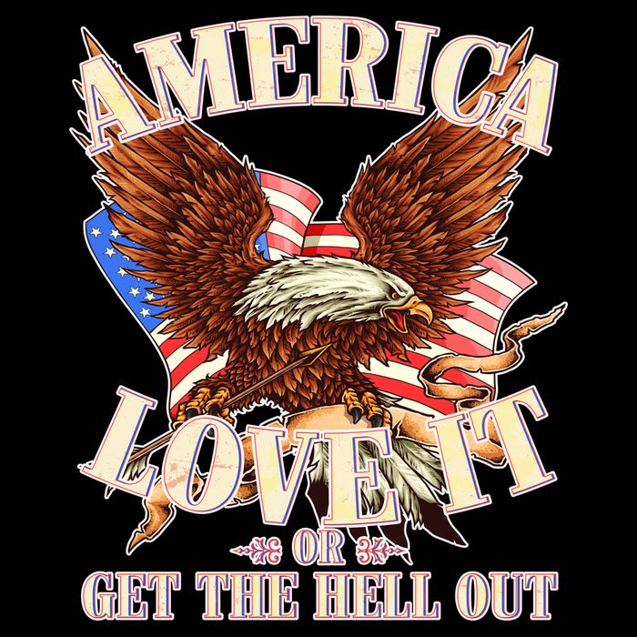 America Love It Or Get the Hell Out City Backpack