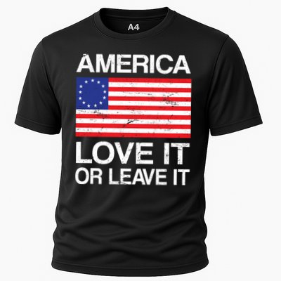 America Love It Or Leave It Betsy Ross Performance Shirt
