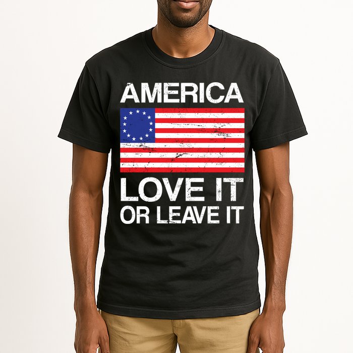 America Love It Or Leave It Betsy Ross Tall T-Shirt