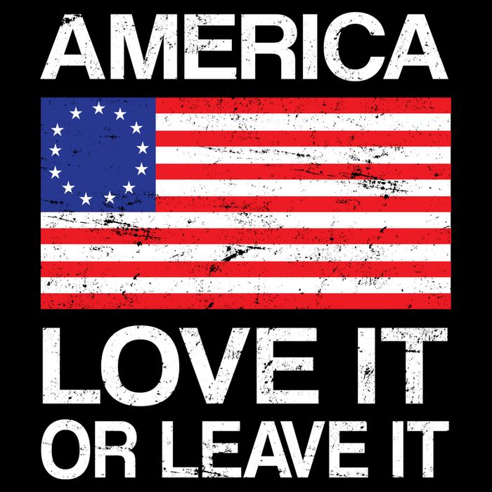 America Love It Or Leave It Betsy Ross 7-Panel Snapback Hat