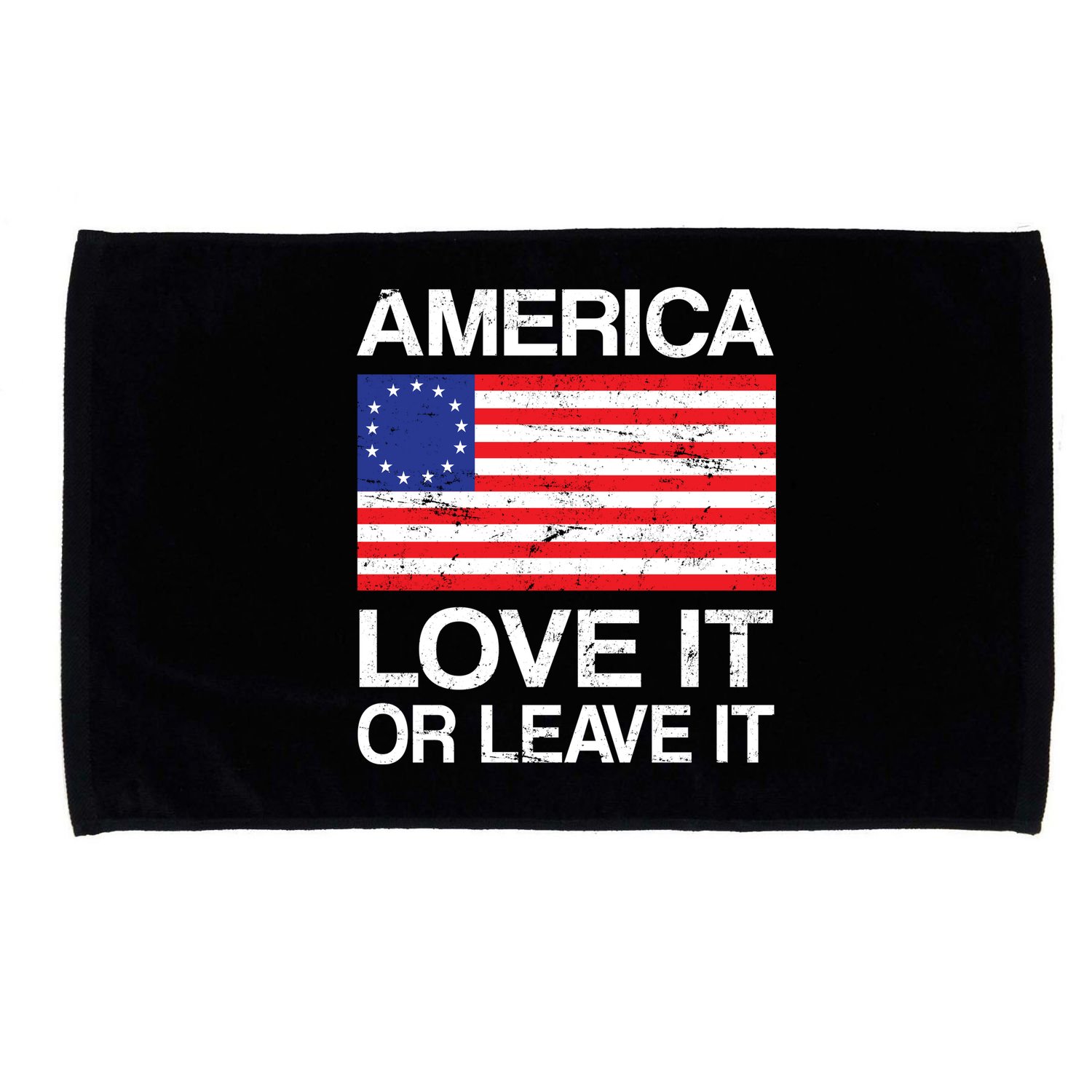 America Love It Or Leave It Betsy Ross Microfiber Hand Towel