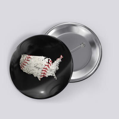 America Loves Baseball Button
