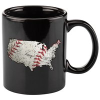 America Loves Baseball 11oz C Handle Ceramic Mug