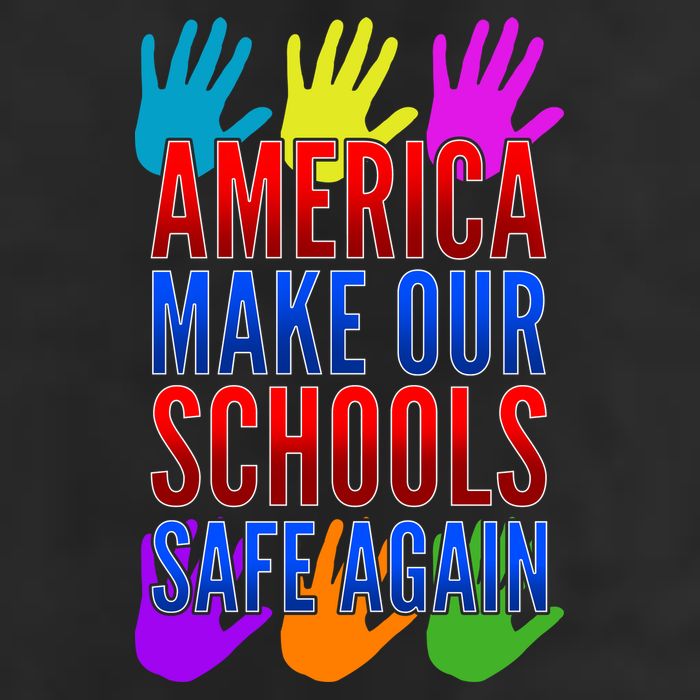 America Make Our Schools Safe Again Cool Comfort Performance Bucket Hat
