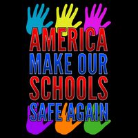 America Make Our Schools Safe Again Cooling Performance Crew T-Shirt