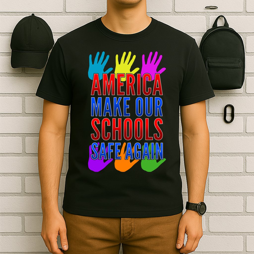 America Make Our Schools Safe Again T-Shirt