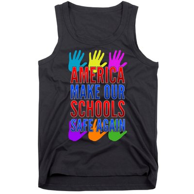 America Make Our Schools Safe Again Tank Top