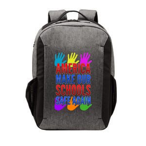 America Make Our Schools Safe Again Vector Backpack