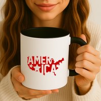 America State Map Mug