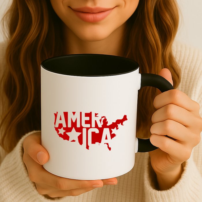 America State Map Mug