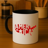America State Map Mug
