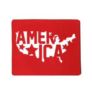 America State Map Mousepad