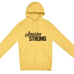 America Strong Premium Pullover Hoodie