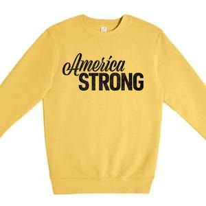 America Strong Premium Crewneck Sweatshirt