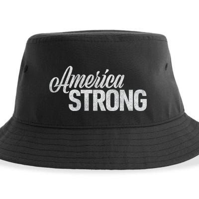 America Strong Sustainable Bucket Hat