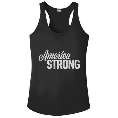 America Strong Ladies PosiCharge Competitor Racerback Tank