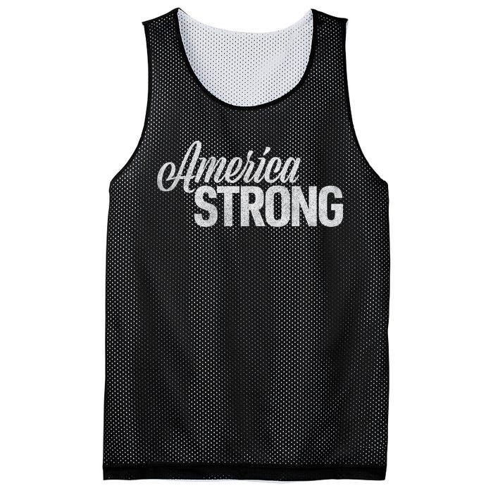 America Strong Mesh Reversible Basketball Jersey Tank