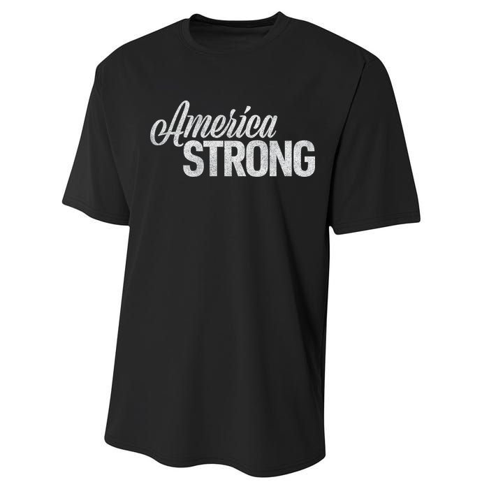 America Strong Performance Sprint T-Shirt