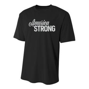 America Strong Youth Performance Sprint T-Shirt