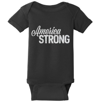 America Strong Baby Bodysuit