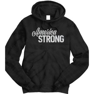 America Strong Tie Dye Hoodie