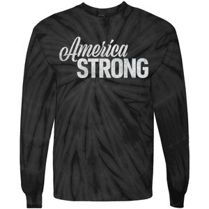 America Strong Tie-Dye Long Sleeve Shirt