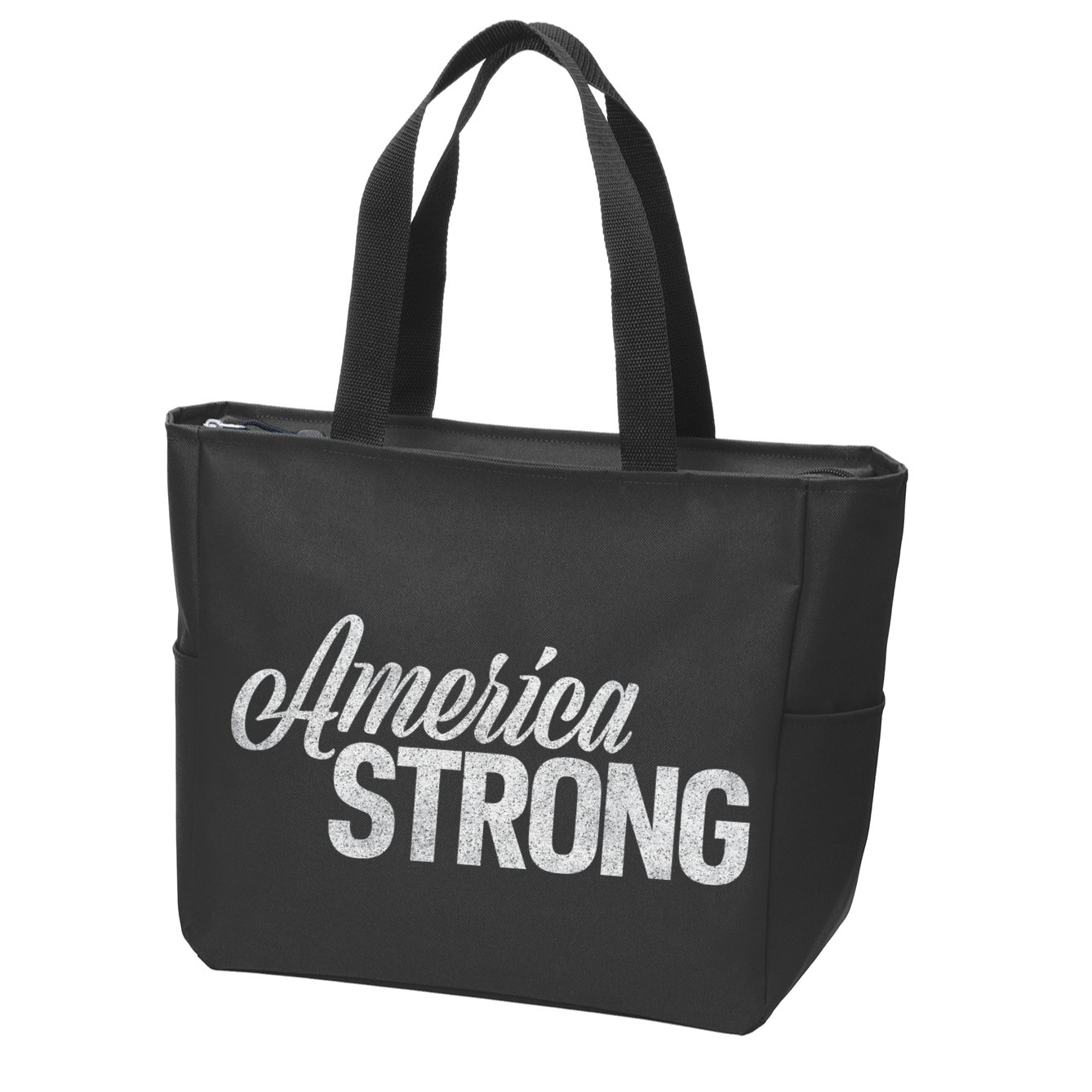 America Strong Zip Tote Bag