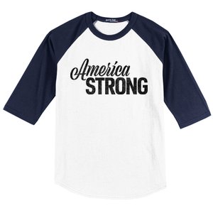 America Strong Baseball Sleeve Shirt