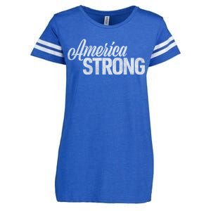 America Strong Enza Ladies Jersey Football T-Shirt