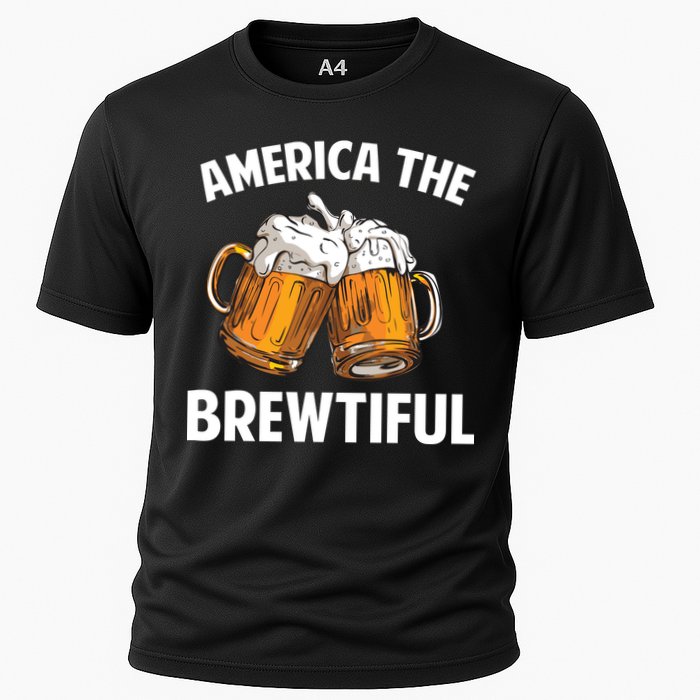 America The Brewtiful Cooling Performance Crew T-Shirt