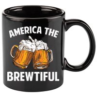 America The Brewtiful 11oz C Handle Ceramic Mug