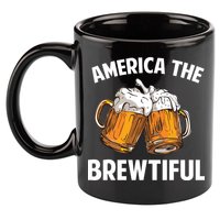 America The Brewtiful 11oz C Handle Ceramic Mug