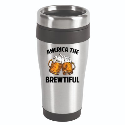 America The Brewtiful 16oz Travel Tumbler