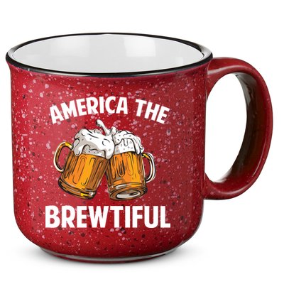 America The Brewtiful 15oz Campfire Ceramic Mug