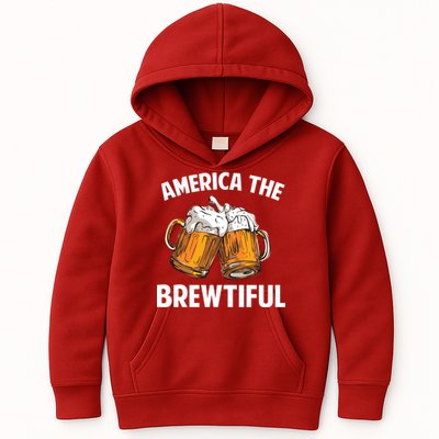 America The Brewtiful Kids Hoodie