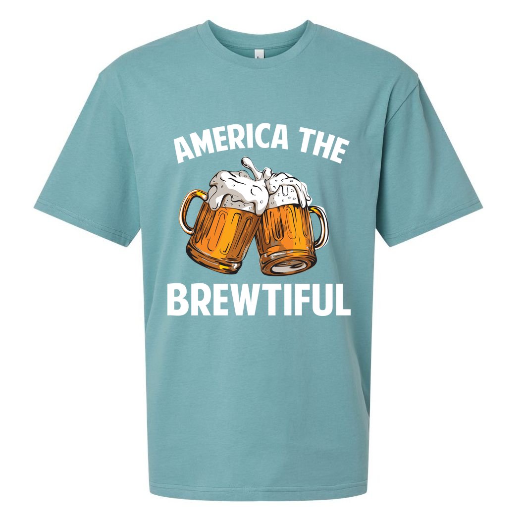 America The Brewtiful Sueded Cloud Jersey T-Shirt