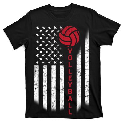 America Volleyball Flag T-Shirt