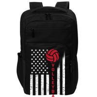 America Volleyball Flag Impact Tech Backpack