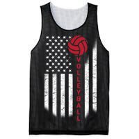 America Volleyball Flag Mesh Reversible Basketball Jersey Tank