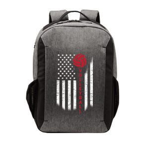 America Volleyball Flag Vector Backpack