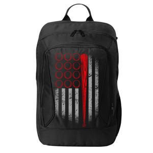 American Baseball Flag City Backpack