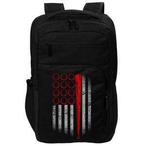 American Baseball Flag Impact Tech Backpack