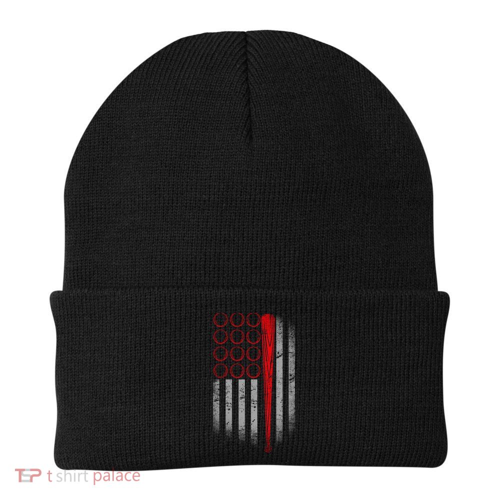 American Baseball Flag Beanie