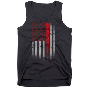 American Baseball Flag Tank Top